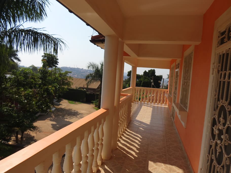 View from balcony first floor