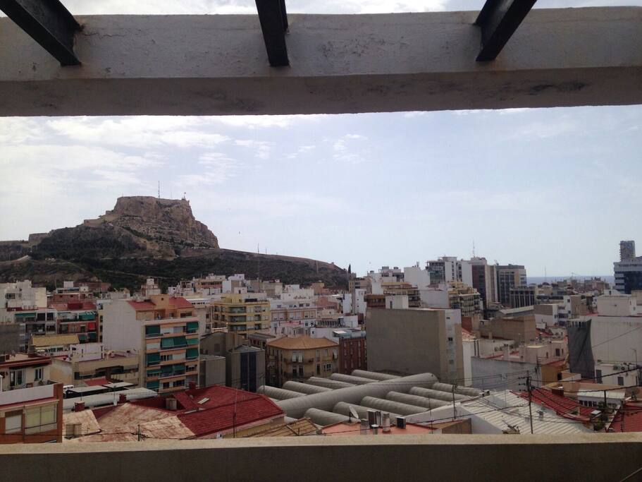 Vista al Castillo De San Fernando.