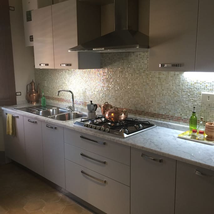 Our brand new kitchen!