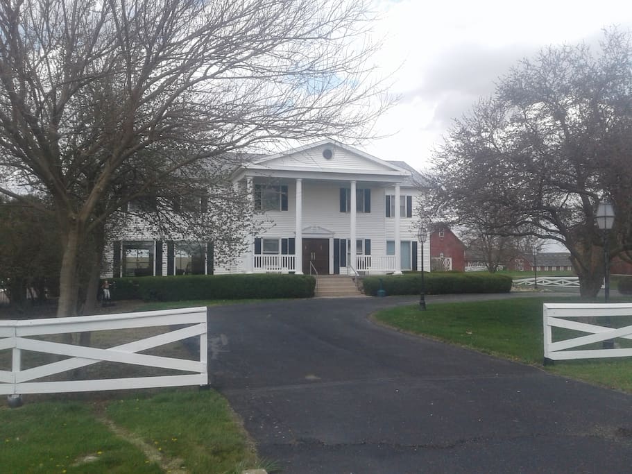 Shallowbrook Farm from the road.