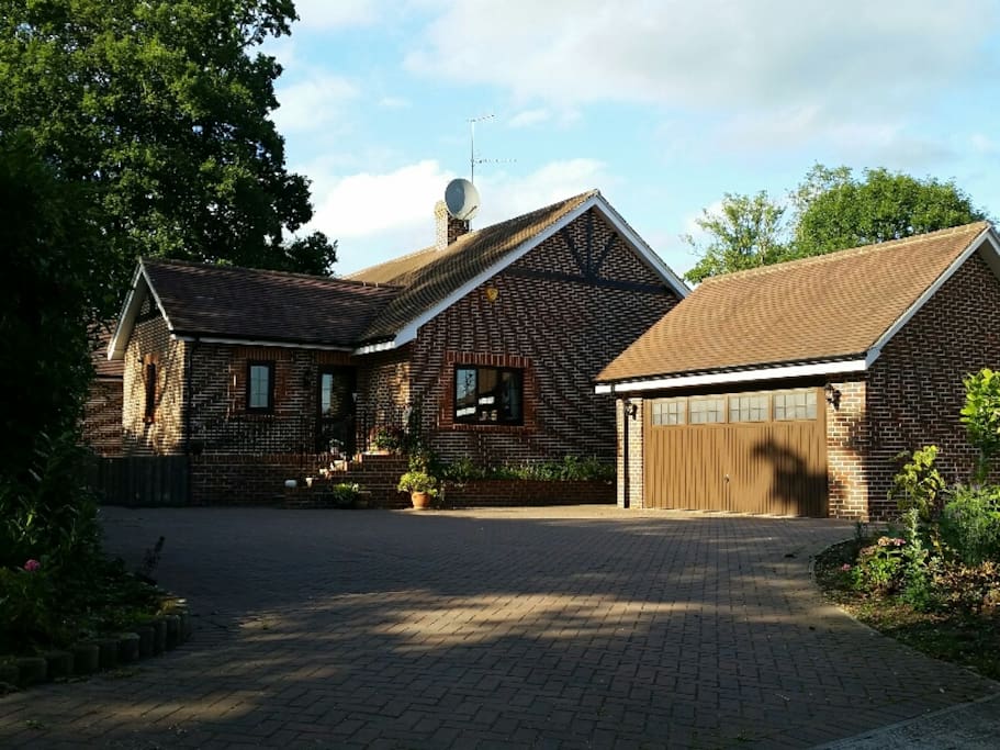 Plenty of free parking at your lovely home away from home