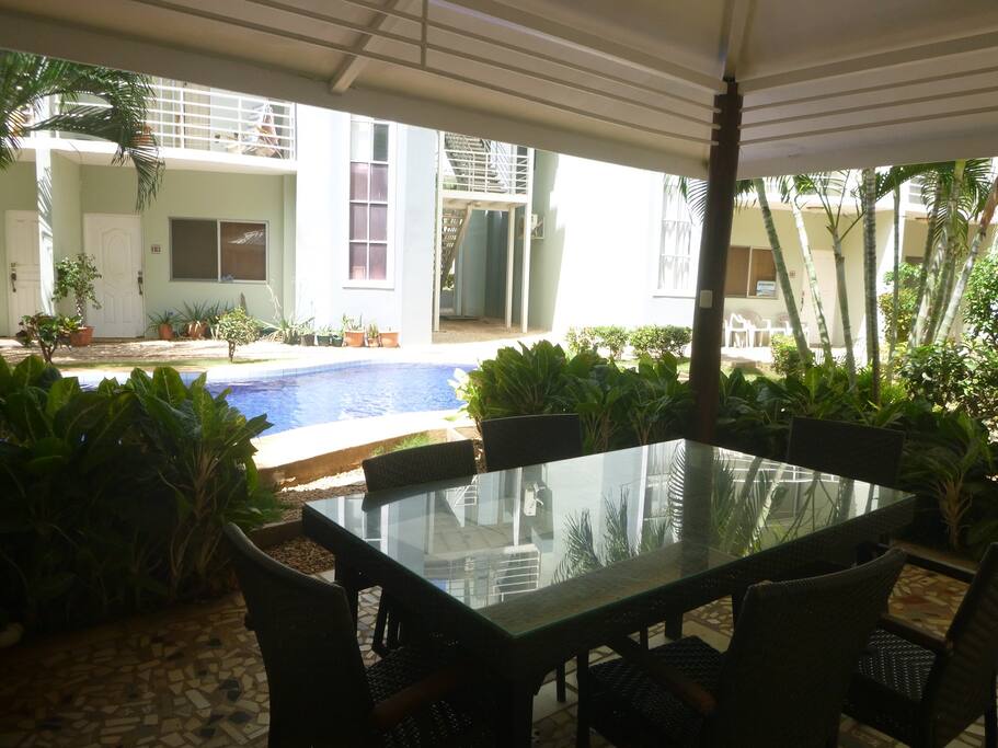 Shaded Palapa Area for Relaxing Out of the Sun