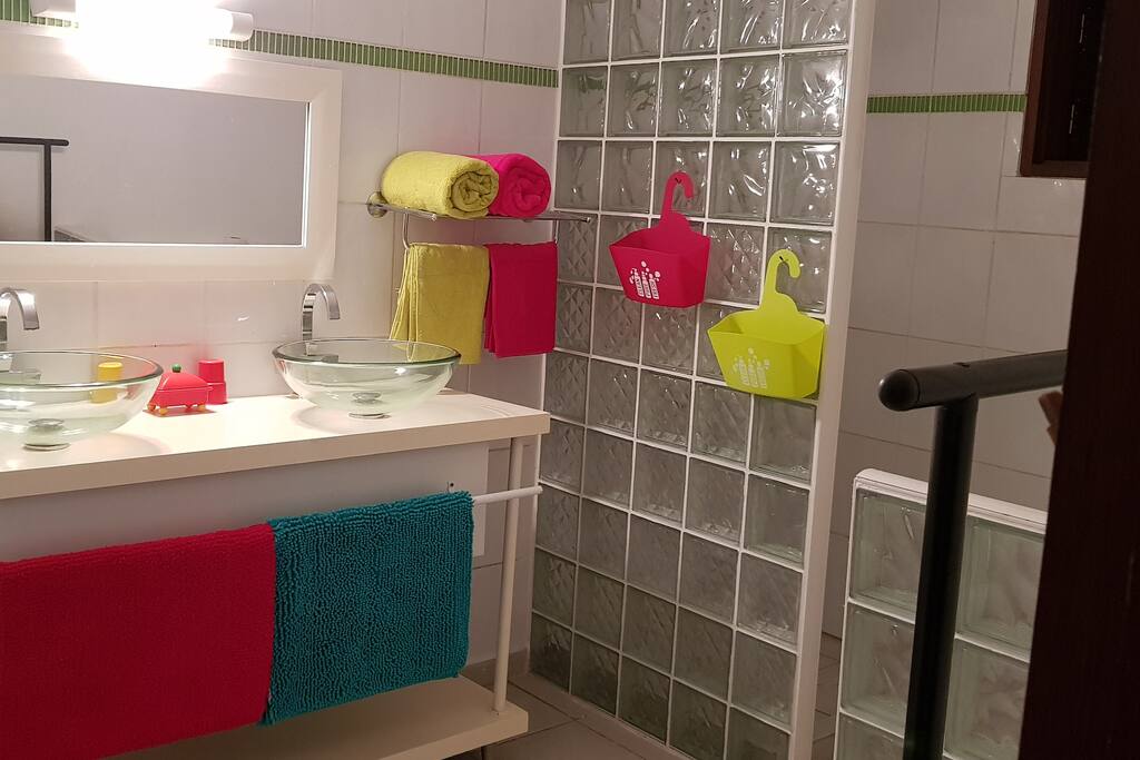 salle d'eau, wc ,douche