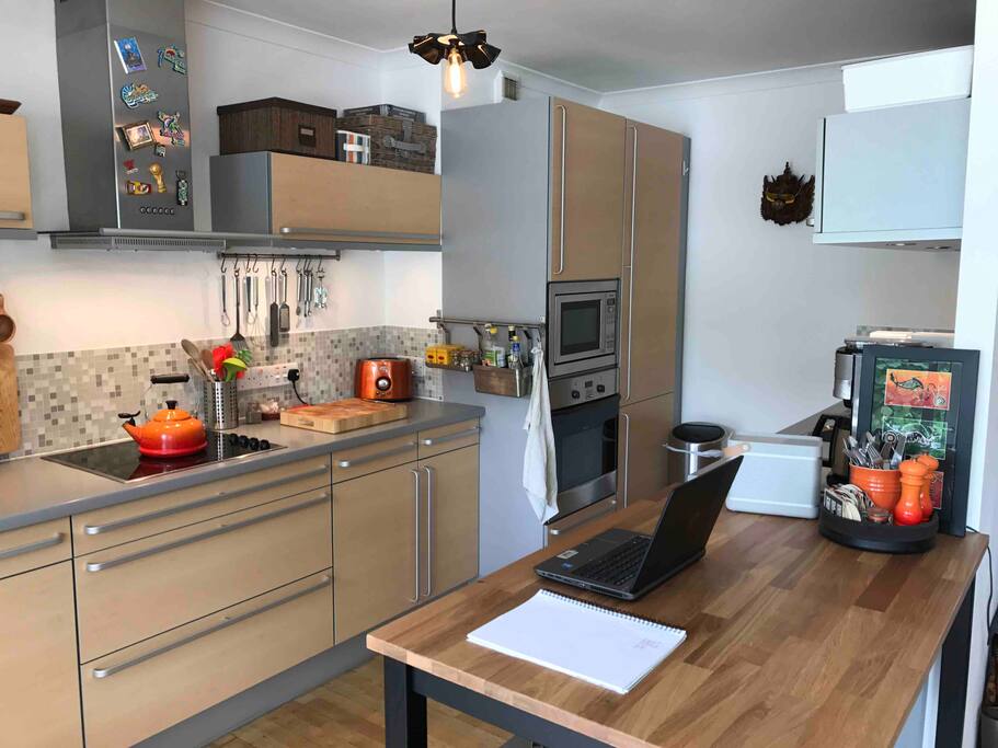 Kitchen and communal area