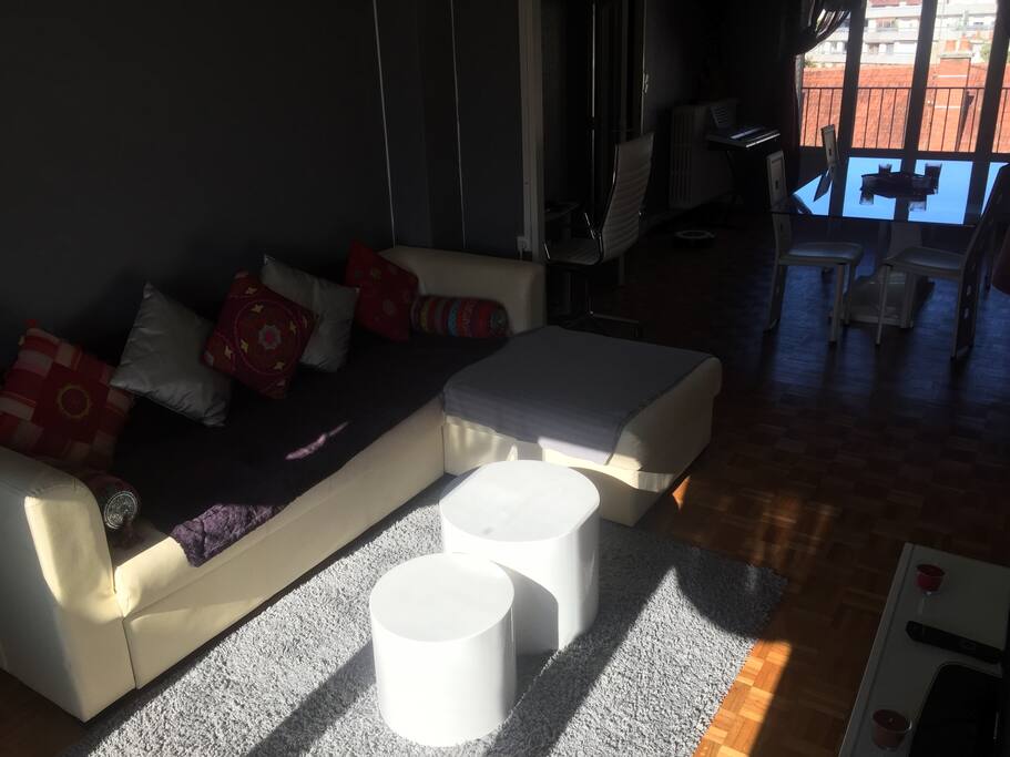 un canapé lit particulièrement confortable