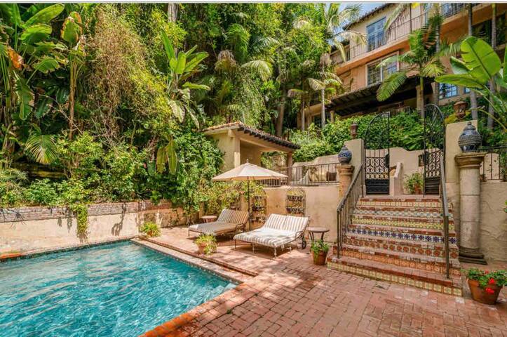 Spanish Retreat in The Hollywood Hills