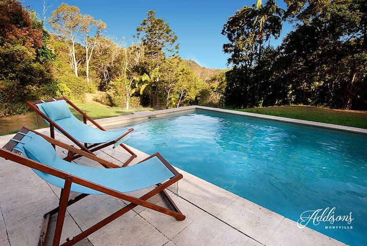 Addison’s Montville Rainforest Cottage w/Studio