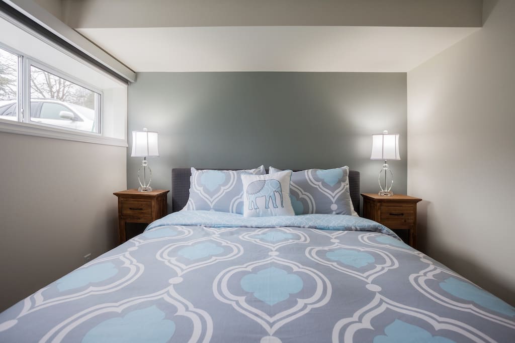Quality sheets & goose down duvet