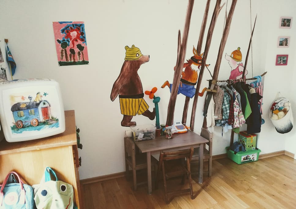 Kinder Bastel- und Malecke