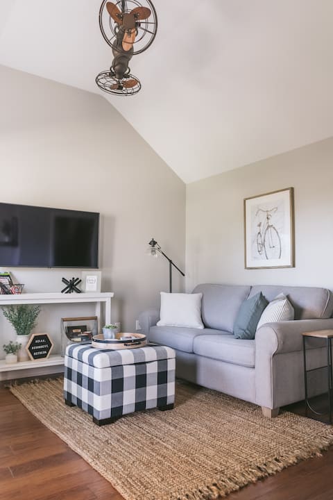 Popular Airbnb listing: Wine Country Retreat w/ Hot Tub & Fire Pit in Essex