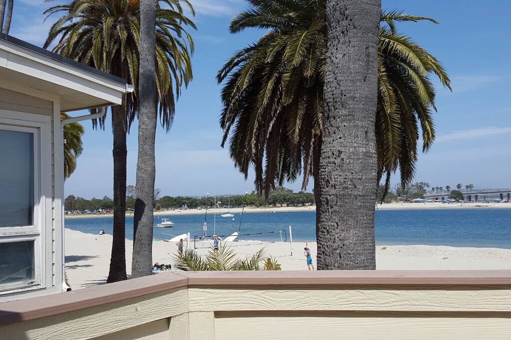 View from deck
