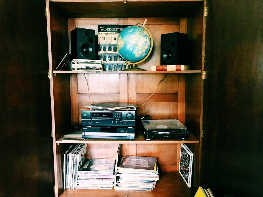 record cabinet