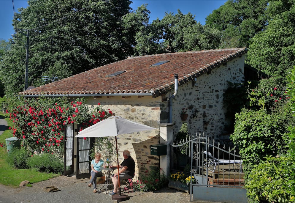 Relax in the sun at The Rose Barn