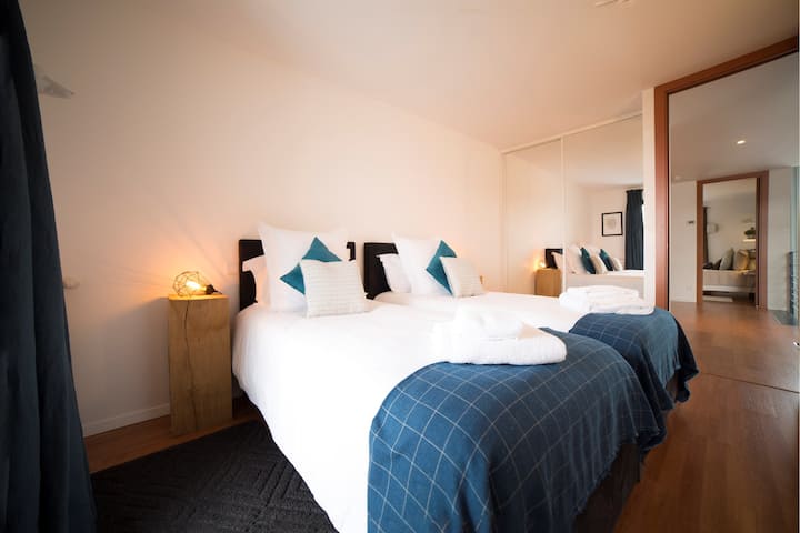 狐狸房间双人床