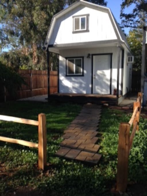 Tiny Cottage Entrance