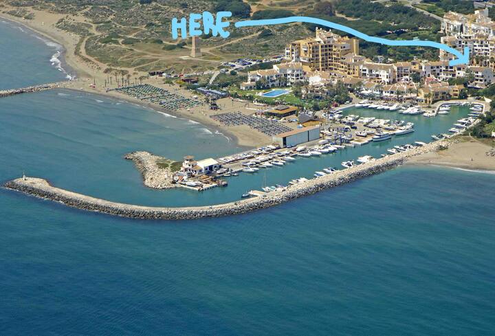 Contemporary Apartment In Puerto Cabopino Port Condominiums For Rent In Marbella Spain Spain