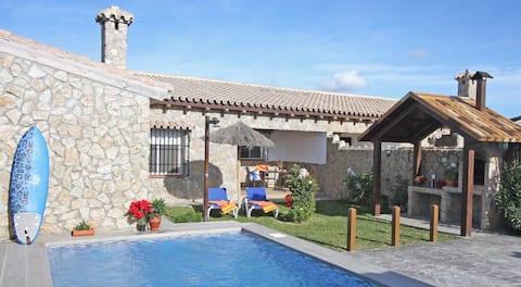 Sol y Mar, 500m from the beach, private pool