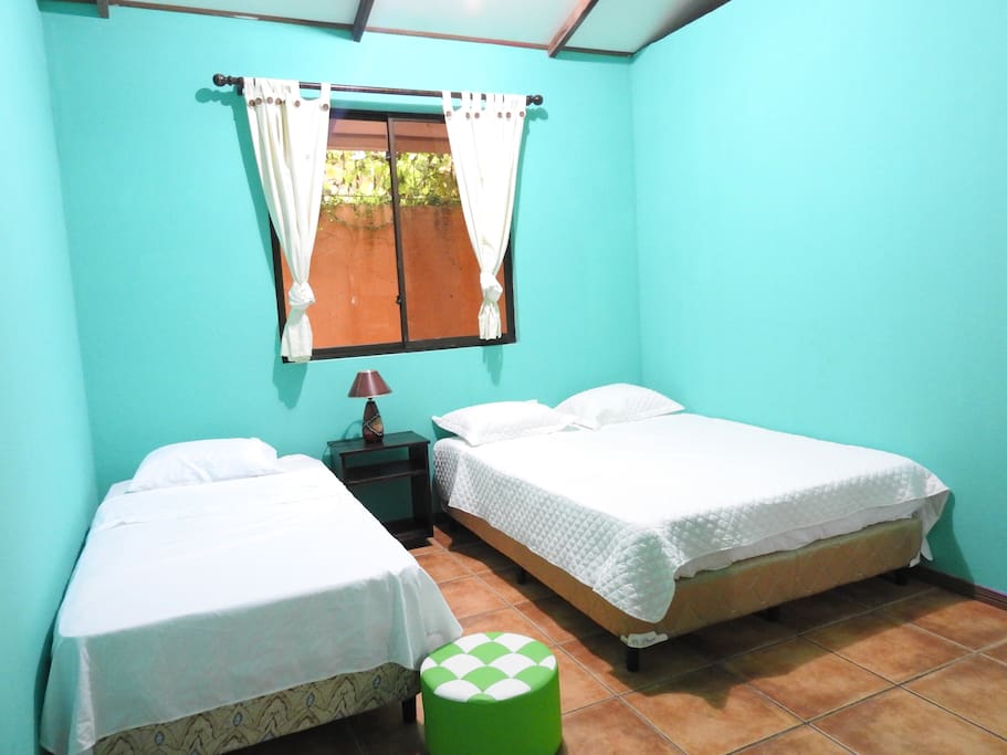 Very comfy room! can be share with others! nice sealing fan