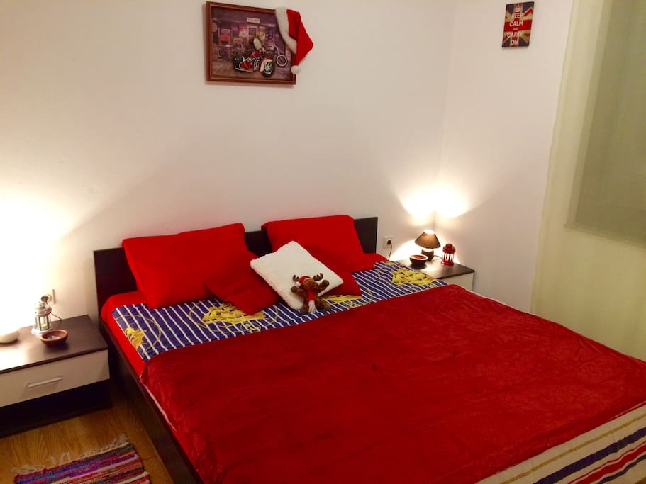 Christmas bedroom