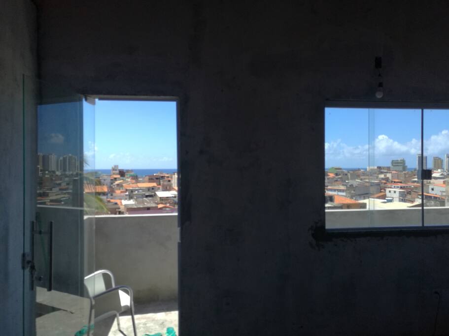 Vista do interno do quarto