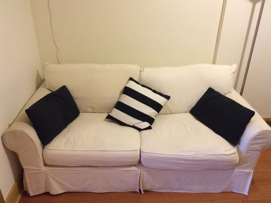 Comfortable and Large Down-Feather Couch