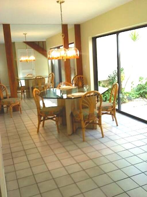 Dining area.