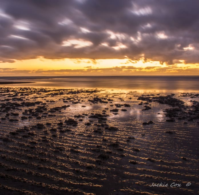 Sunrise on the beach