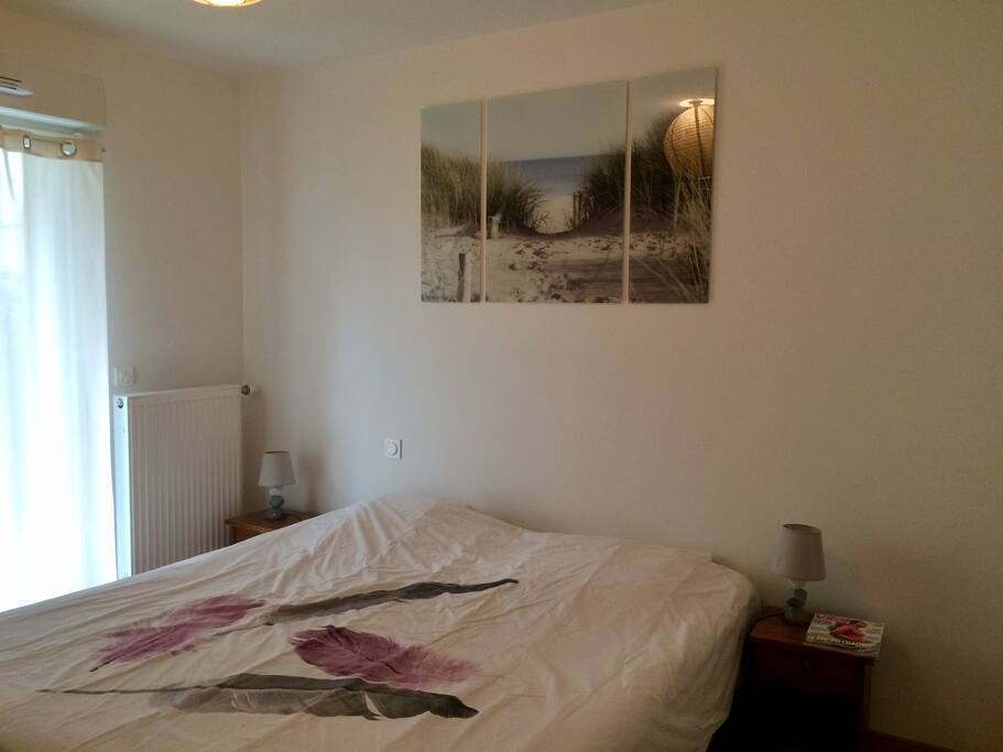 Chambre avec lit double 180X200