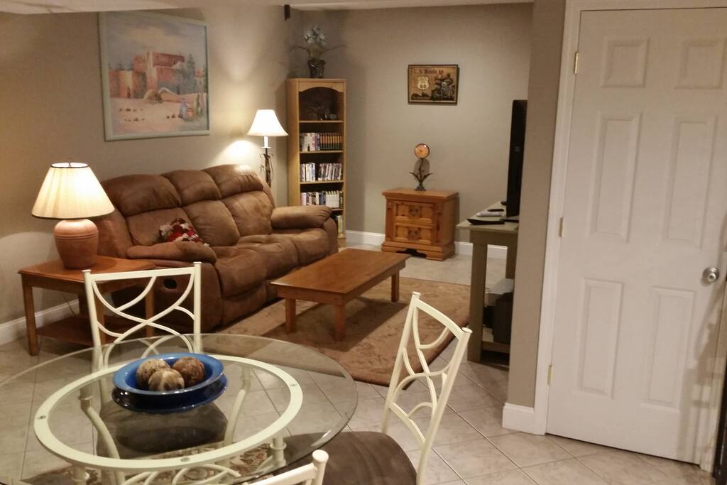 Sitting and TV area
