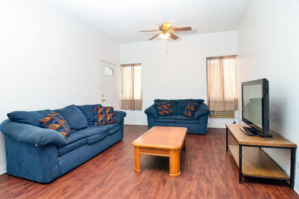 Shared Bath/ Kitchen/ Living Area