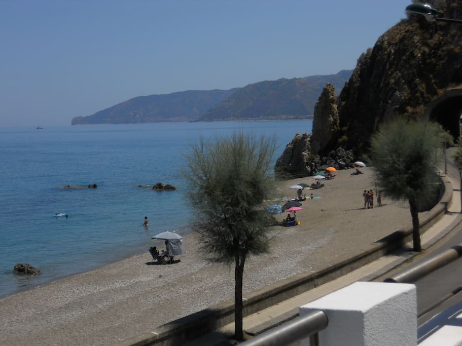 vista dal terrazzo