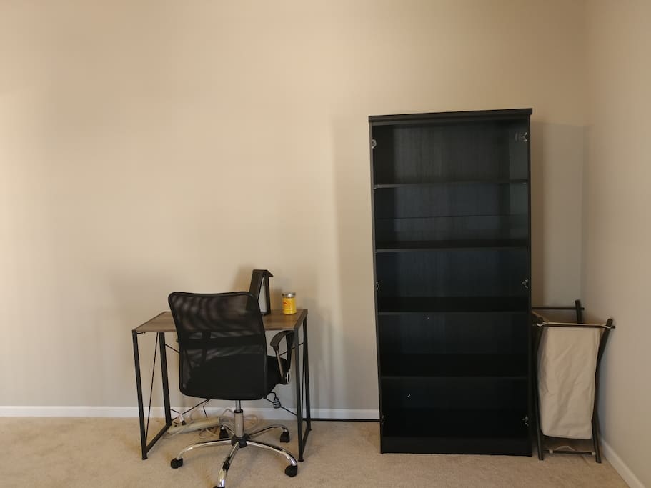 Desk, chair and Closet