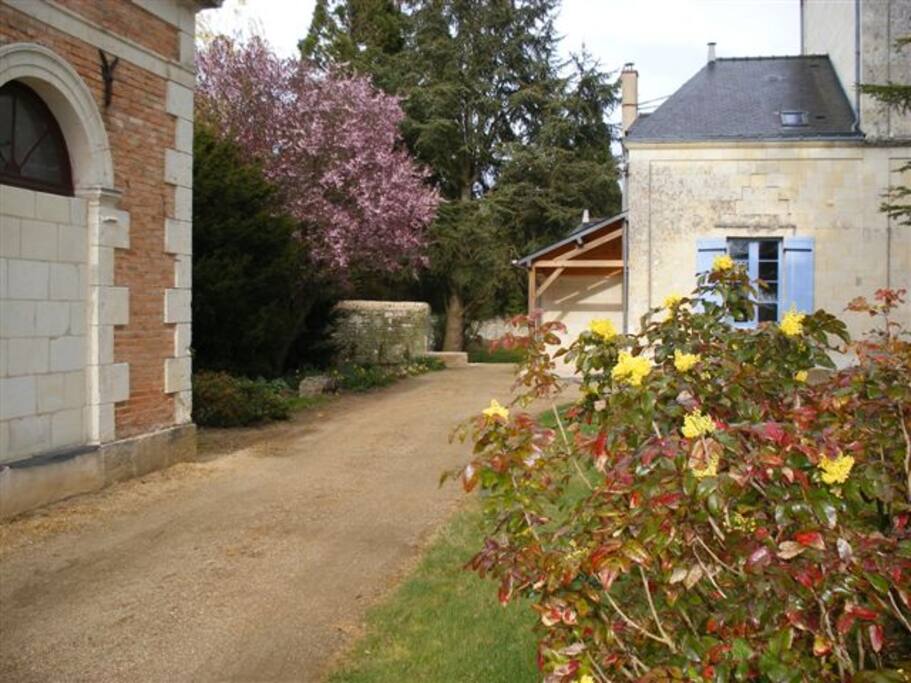 L'entrée du gîte.