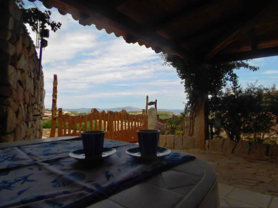 Veranda con vista