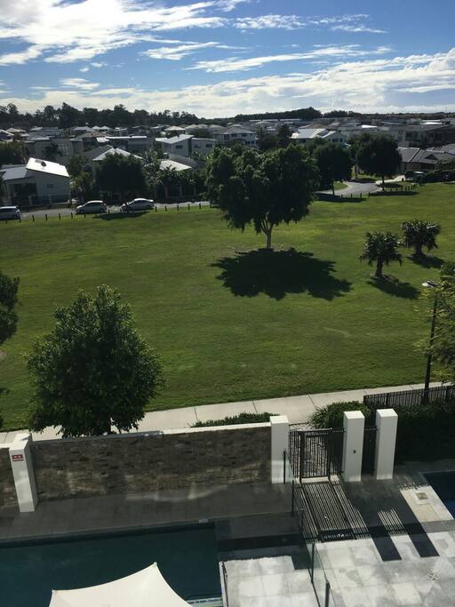 View of the park