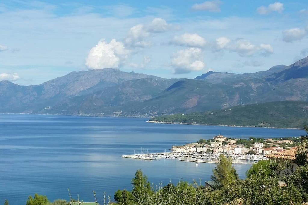 Saint-Florent and the Citadelle
from the house.