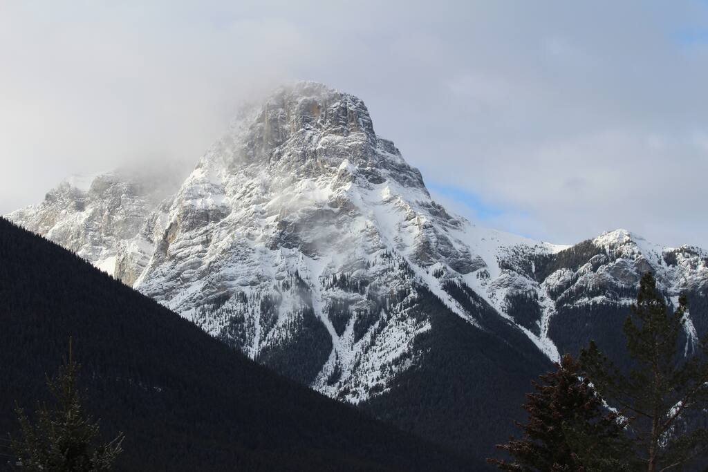 This is the mountain facing the condo