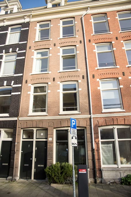 typical Amsterdam street