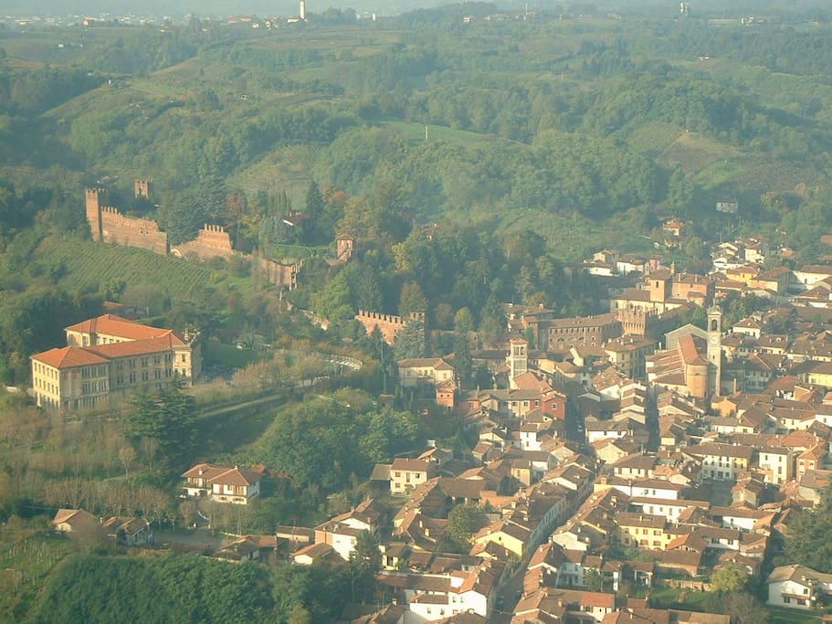 Paese dall'alto