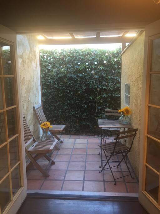 Outdoor terrace with Pergola