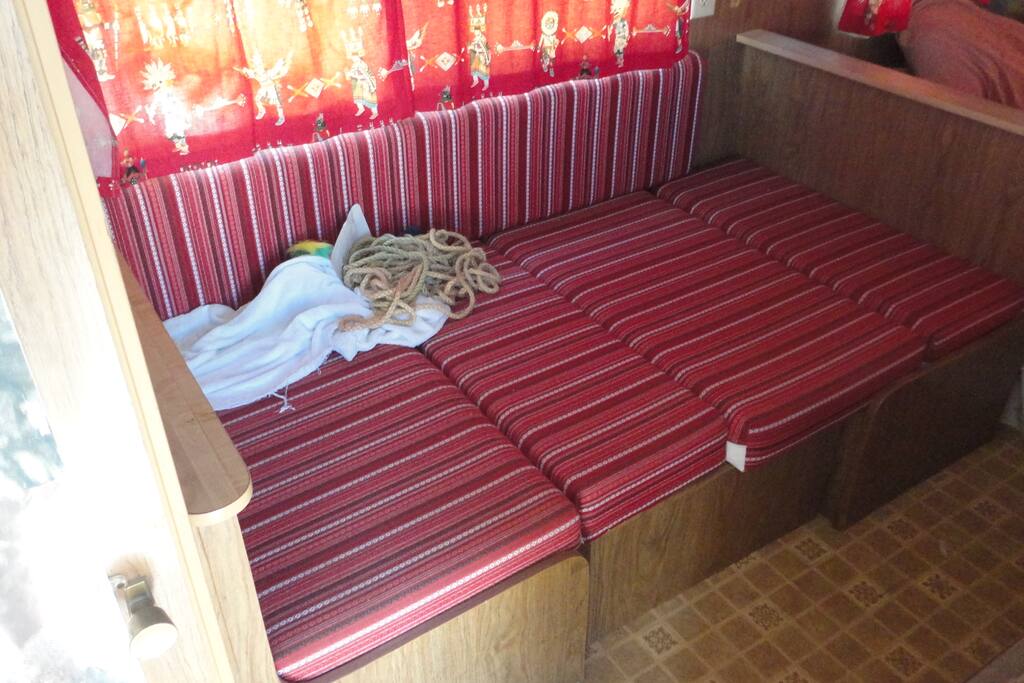 have a travel trailer for additional sleeping. currently key is missing sorry.