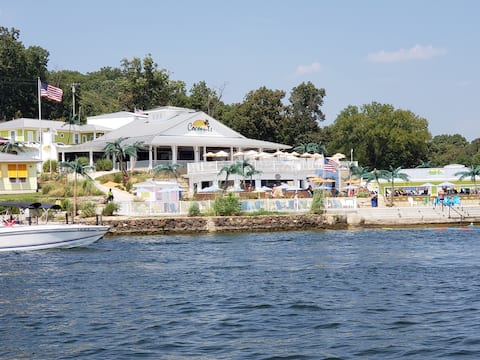 Lake of the Ozarks.  Lakefront next to Coconuts
