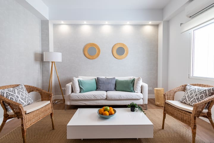 ATOCHA DELUXE – amplio y luminoso, 3 hab, 2 baños