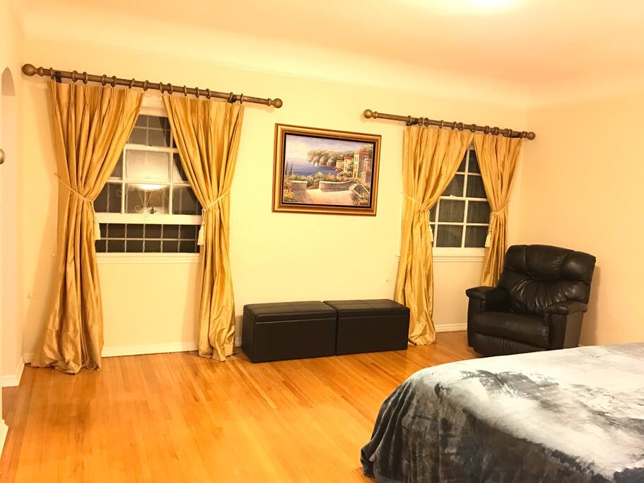 Beautiful Master bedroom with King size bed