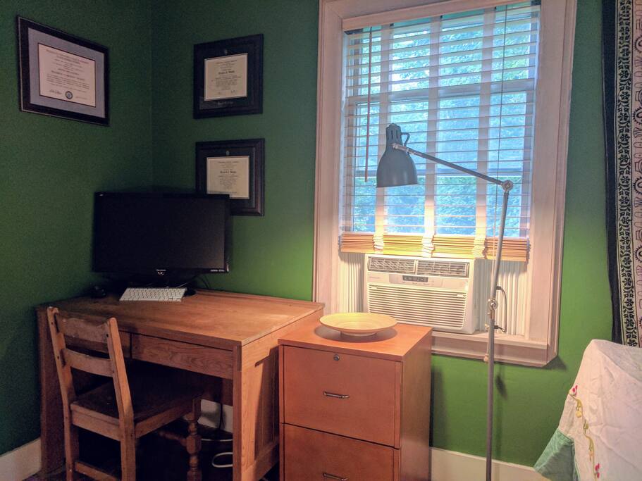 Your workspace in the bedroom