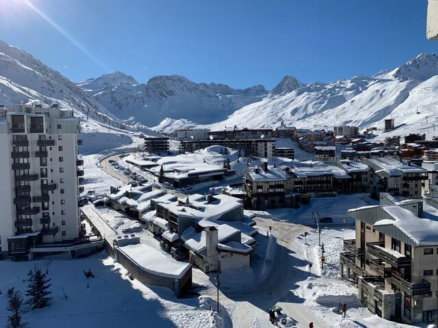 Studio Cosy dernier étage superbe vue