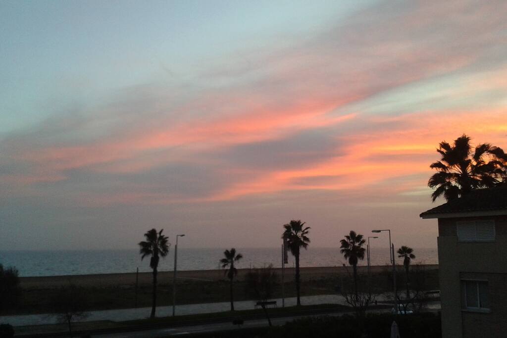 Sunset desde la terraza/Sunset from the terrace