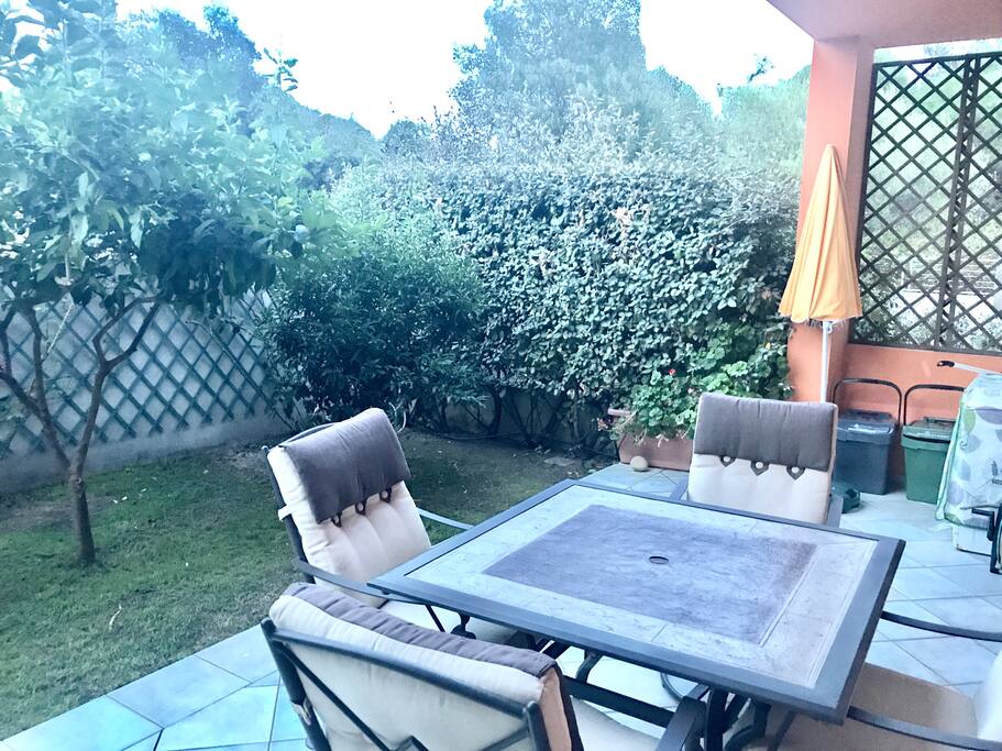giardino attrezzato