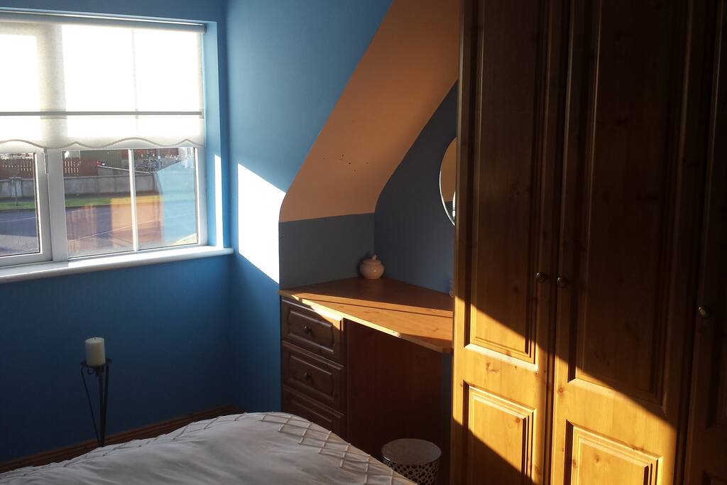 Wardrobe and writing desk