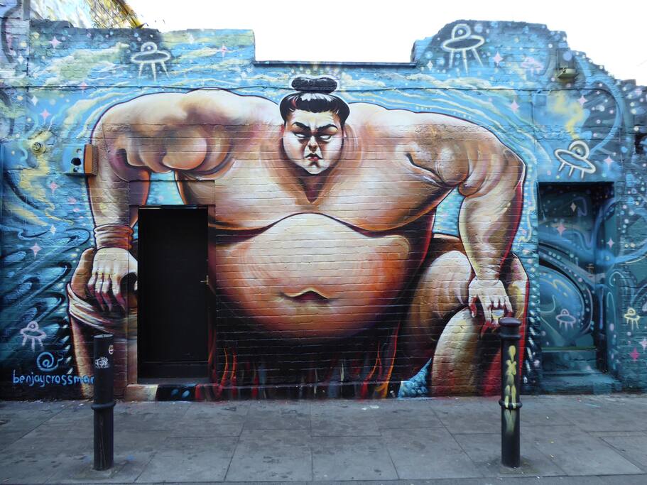 Dozens Of Hidden Street Art Gems seconds away!